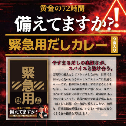 緊急用だしカレー