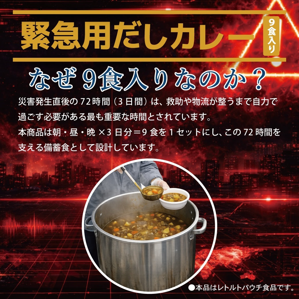 緊急用だしカレー