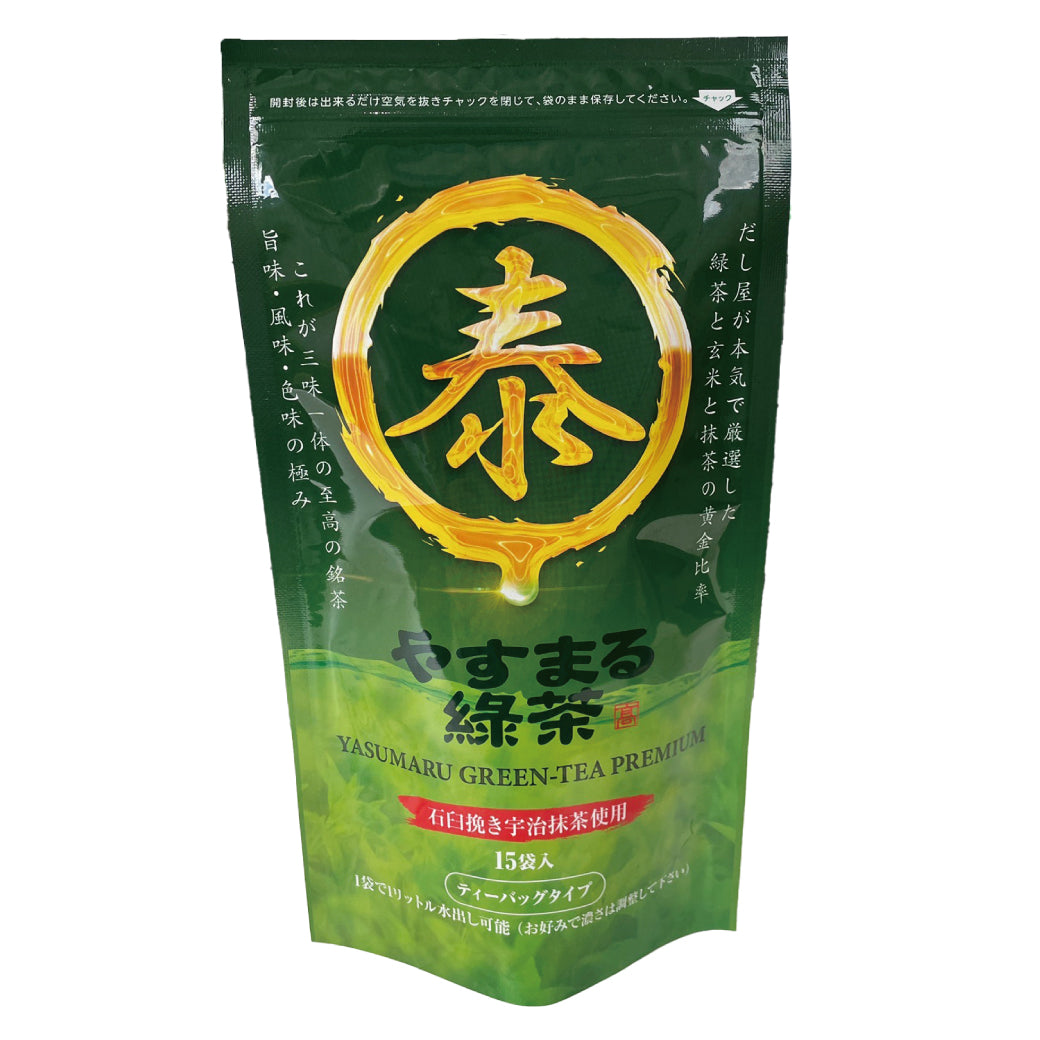 Bセット. ふりかけるやすまるだし・やすまる緑茶・やすまるの鯛めし